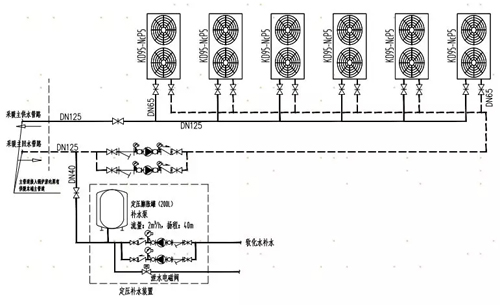约沃热泵安装示意图
